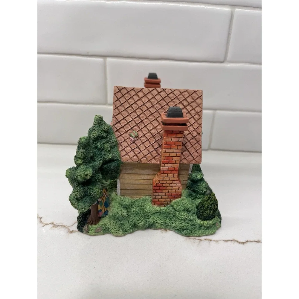 Enesco Cherished Teddies Village Camille's Quilt Shop House 1996 Boxed Vintage
